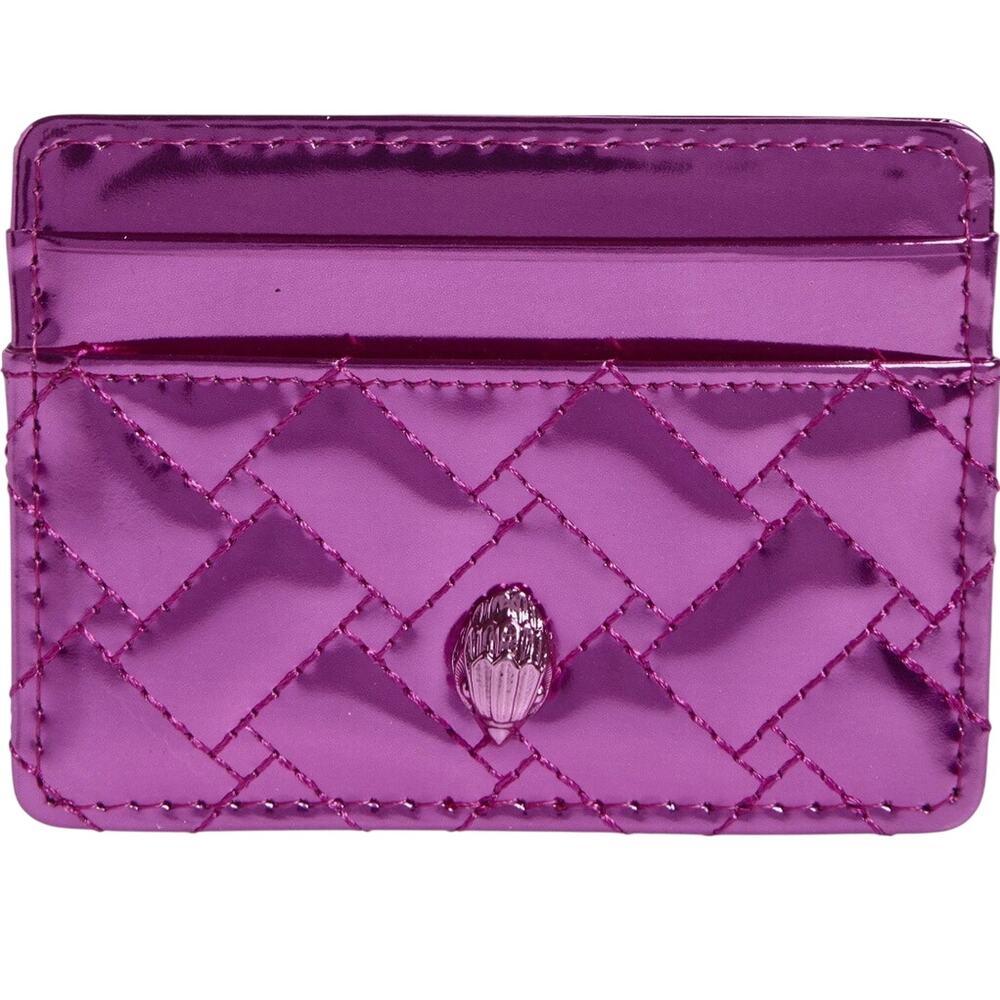 Kurt Geiger London Fuchsia Drench Card Holder NWT